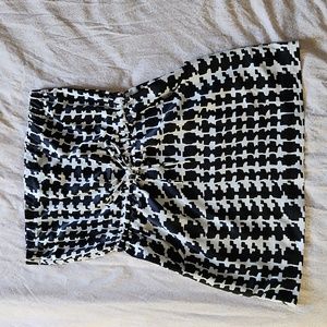 Forever 21 Strapless Elastic Mini Dress